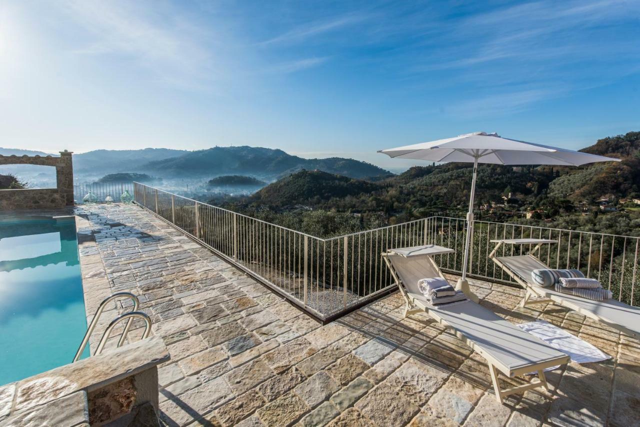 Charming Farmhouse In The Hills, Private Pool, Sea View, Dream Panorama Camaiore Exterior foto