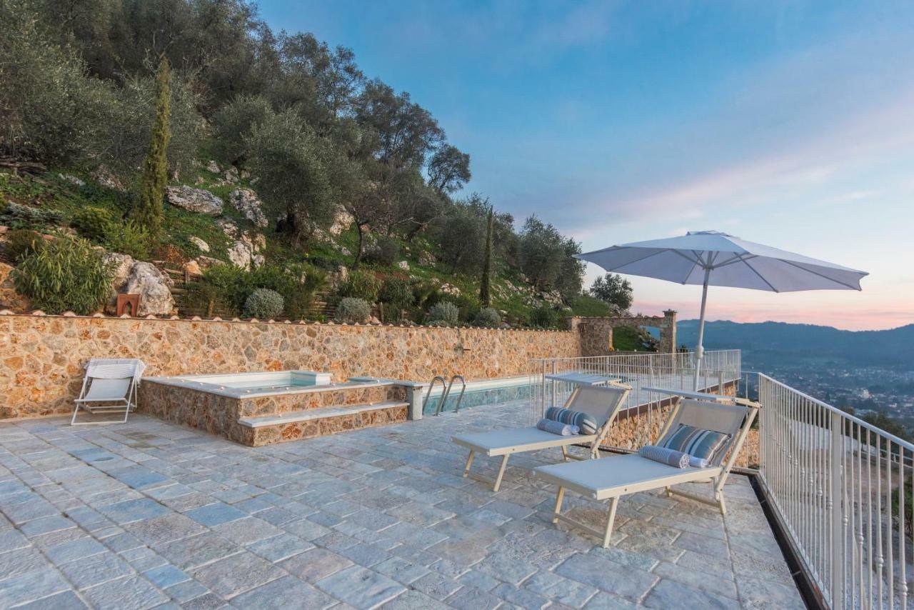 Charming Farmhouse In The Hills, Private Pool, Sea View, Dream Panorama Camaiore Exterior foto