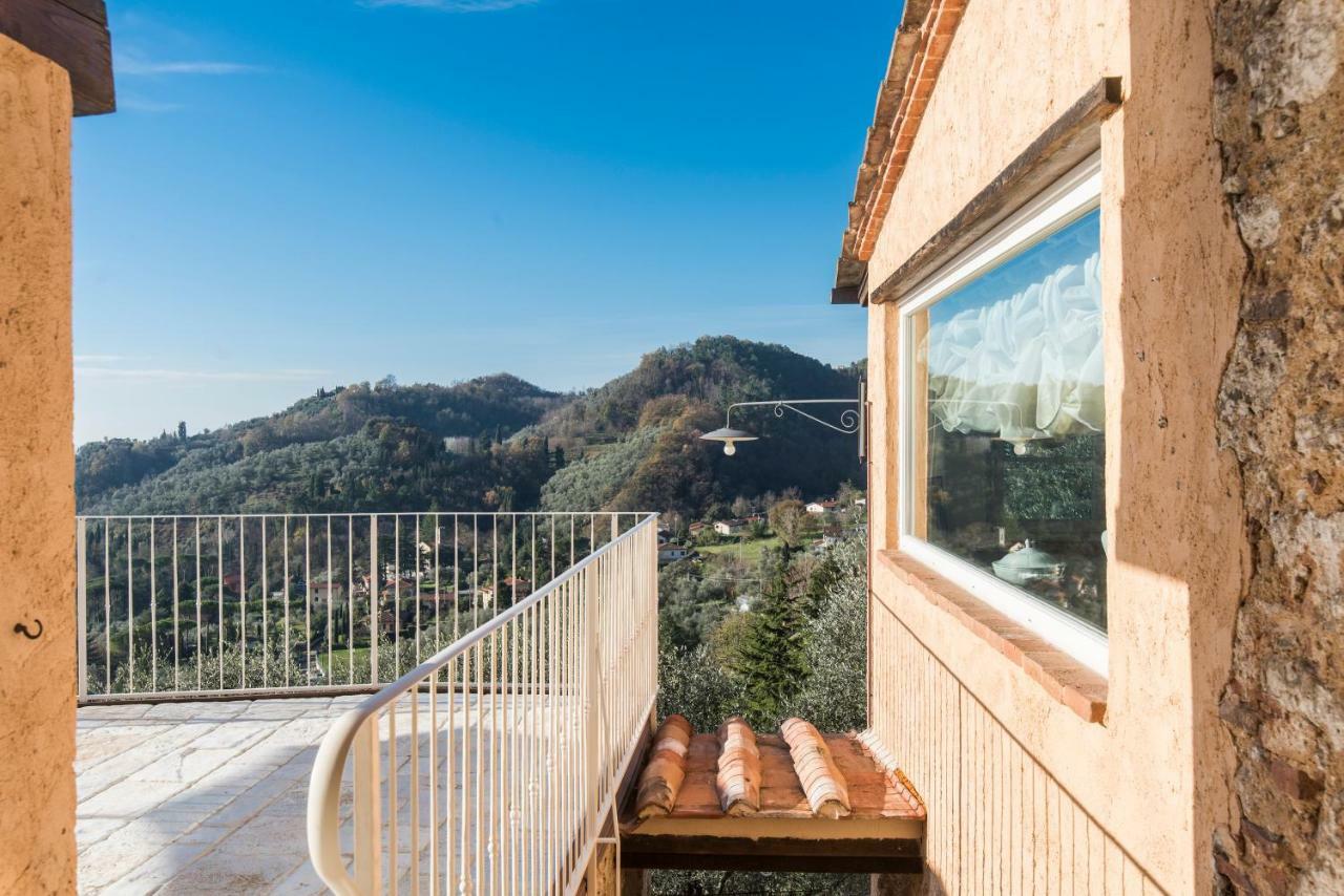 Charming Farmhouse In The Hills, Private Pool, Sea View, Dream Panorama Camaiore Exterior foto